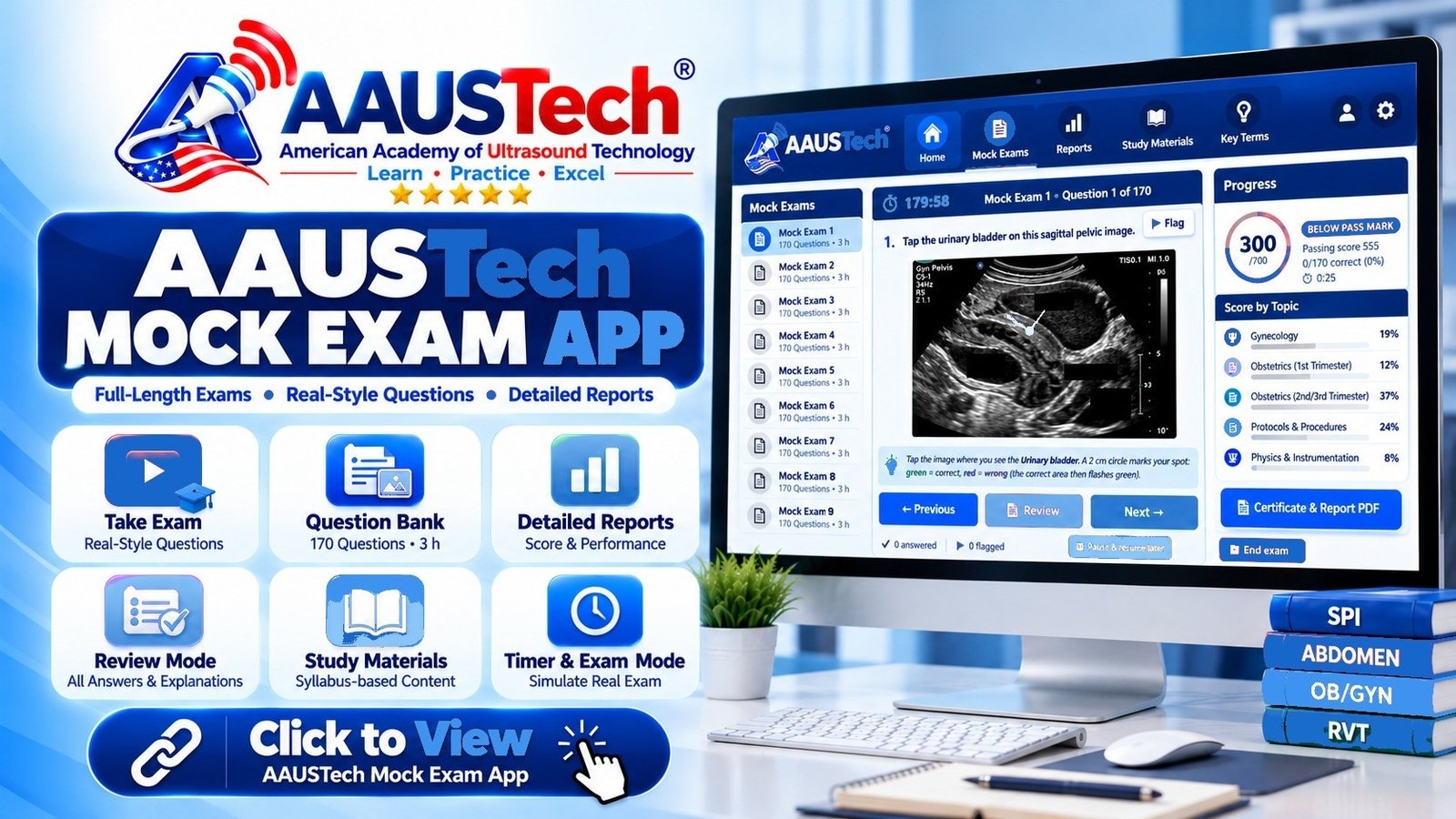 AAUSTech Mock Exam App